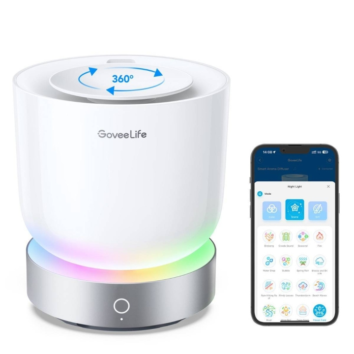 Govee life - Smart Aroma Diffuser RGBIC+hvid støj i gruppen HJEM, HUS & HAVE / Smart hjem / Smart belysning hos TP E-commerce Nordic AB (C93327)