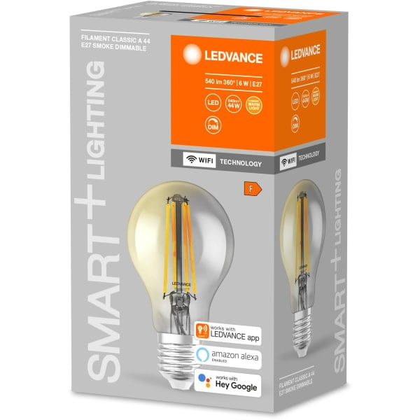 LEDVANCE SMART+ standard 44W Filament E27 WiFi i gruppen HJEMMEELEKTRONIK / Lys / LED lamper hos TP E-commerce Nordic AB (C93334)