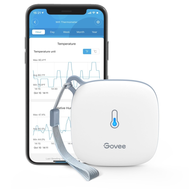 Govee WiFi Termometer Hygrometer i gruppen HJEM, HUS & HAVE / Smart hjem / Smart home systemer hos TP E-commerce Nordic AB (C93359)