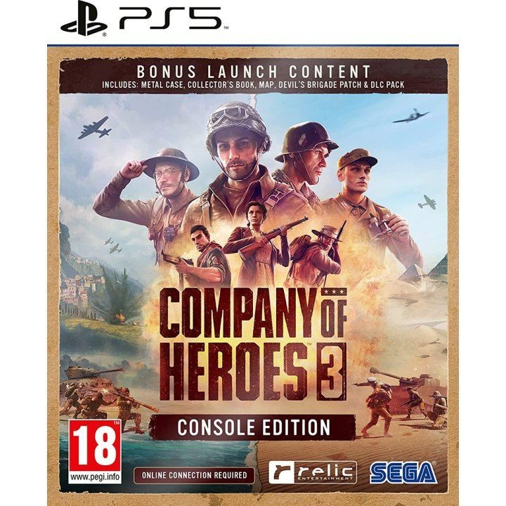 Sega Company of Heroes 3 (Launch Edition) i gruppen HJEMMEELEKTRONIK / Spilkonsoller og tilbehør / Sony PlayStation 5 hos TP E-commerce Nordic AB (C93367)