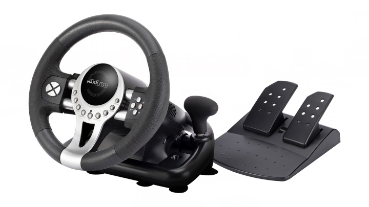 Maxx Tech Pro Racing Wheel Kit (PC, Switch, PS4, XBX) i gruppen COMPUTERTILBEHØR / GAMING / Gaming tilbehør hos TP E-commerce Nordic AB (C93415)