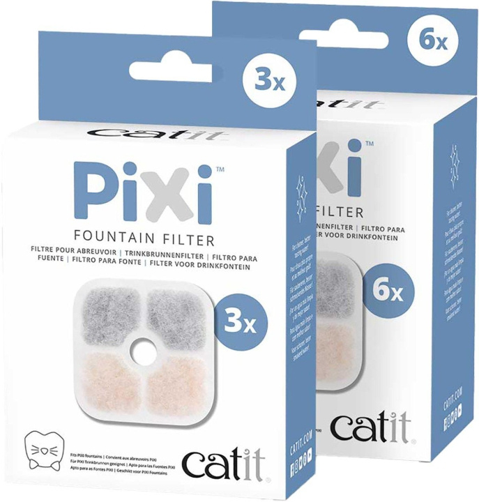 catit Kulfilter til Pixi 2,5L 3stk - (785.0486) i gruppen HJEM, HUS & HAVE / Tilbehør til dyr / Kat hos TP E-commerce Nordic AB (C93429)