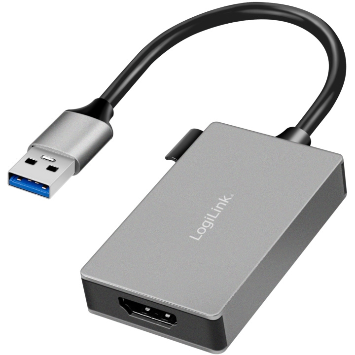 LogiLink USB-A 3.0 -> HDMI-Hona Adapter 1080p 0,15m i gruppen HJEMMEELEKTRONIK / Kabler og adaptere / HDMI / Adaptere hos TP E-commerce Nordic AB (C93486)