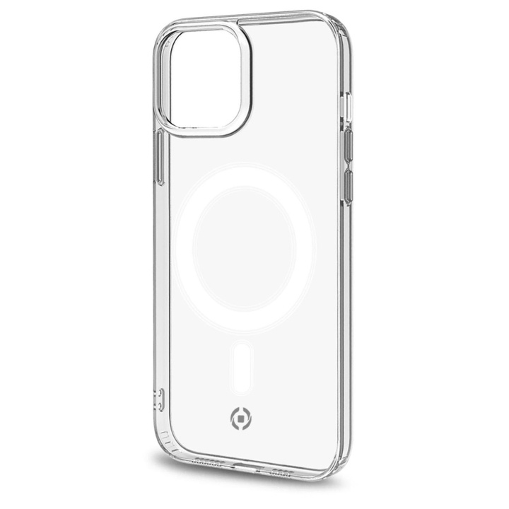 Celly Gelskinmag TPU Cover MagSafe-kompatibelt iPhone 14 Transparent i gruppen SMARTPHONES & TABLETS / Mobil Beskyttelse / Apple / iPhone 14 hos TP E-commerce Nordic AB (C93504)