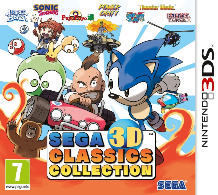 Sega 3D Classics Collection (3DS) i gruppen HJEMMEELEKTRONIK / Spilkonsoller og tilbehør / Nintendo 3DS hos TP E-commerce Nordic AB (C93544)