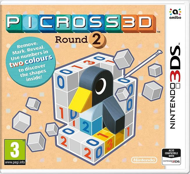 Nintendo Picross 3D Round 2 (3DS) i gruppen HJEMMEELEKTRONIK / Spilkonsoller og tilbehør / Nintendo 3DS hos TP E-commerce Nordic AB (C93546)