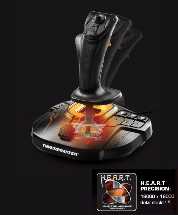 ThrustMaster T.16000M Joystick (grøn) i gruppen COMPUTERTILBEHØR / GAMING / Gaming tilbehør hos TP E-commerce Nordic AB (C93572)