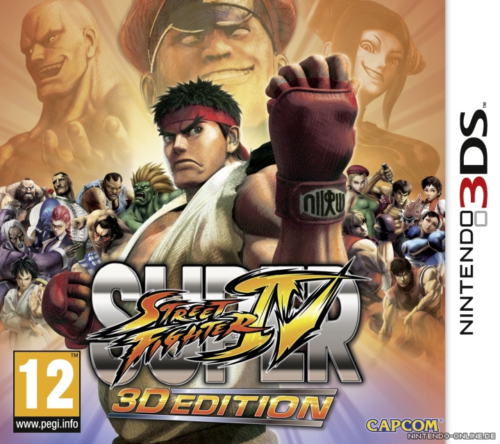 Capcom Super Street Fighter IV: 3D Edition (ITA) (engelsk i spillet) i gruppen HJEMMEELEKTRONIK / Spilkonsoller og tilbehør / Nintendo 3DS hos TP E-commerce Nordic AB (C93638)