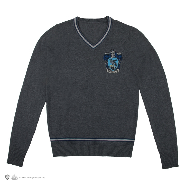 Harry Potter ravenclaw - Grå strikket sweater - X-Small i gruppen SPORT, FRITID & HOBBY / Accessories / T-shirts hos TP E-commerce Nordic AB (C93675)