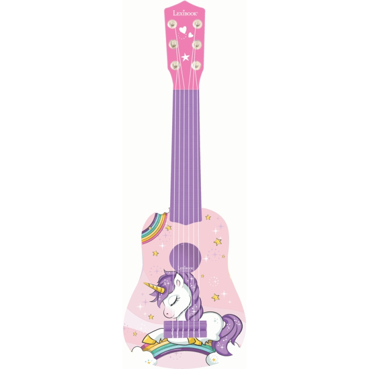 Lexibook Unicorn - My First Guitar 21 (K200UNI) i gruppen LEGETØJ, BØRN & BABY / Musik, sang og billede / Instrumenter hos TP E-commerce Nordic AB (C93728)