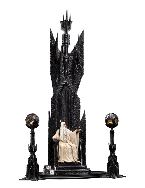 Weta Workshop Ringenes Herre - Saruman den Hvide på tronen Statue i gruppen LEGETØJ, BØRN & BABY / Legetøj / Figurer, miniaturer og tilbehør hos TP E-commerce Nordic AB (C93773)