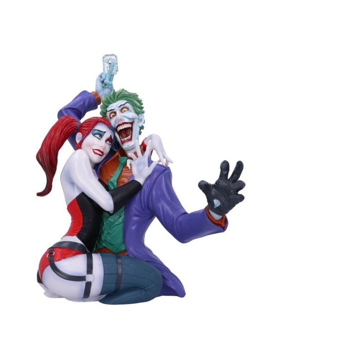 Nemesis Now Jokeren og Harley Quinn-busten 37,5 cm i gruppen SPORT, FRITID & HOBBY / Sjove gadgets / Samlergenstande hos TP E-commerce Nordic AB (C93807)