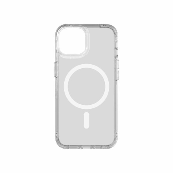 Tech21 Evo Clear MagSafe iPhone 14 Cover - Gennemsigtig i gruppen SMARTPHONES & TABLETS / Mobil Beskyttelse / Apple / iPhone 14 hos TP E-commerce Nordic AB (C93864)