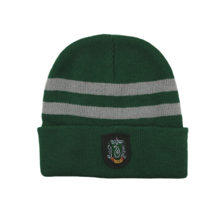 Harry Potter - Slytherin - Beanie til børn i gruppen SPORT, FRITID & HOBBY / Accessories / Huer & Kasketter hos TP E-commerce Nordic AB (C93920)