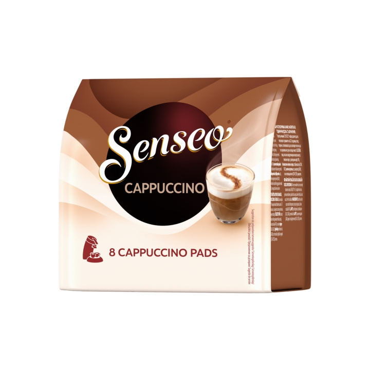 Senseo ® Kaffepuder - Cappuccino - 8 stk i gruppen HJEM, HUS & HAVE / Husholdningsapparater / Kaffe og espresso / Kaffekapslar hos TP E-commerce Nordic AB (C93955)