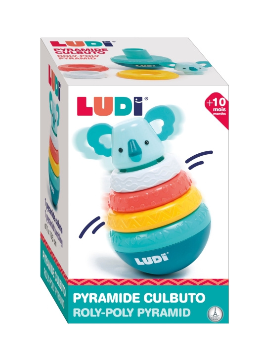 LUDI Tumbler - Koala - LU30121 i gruppen LEGETØJ, BØRN & BABY / Babyleg (0-3 år) / Aktivitetslegetøj hos TP E-commerce Nordic AB (C93972)