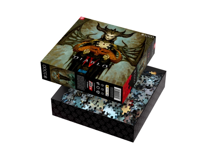 Good Loot Spil-puslespil: Diablo IV Lilith Puslespil - 1000 i gruppen SPORT, FRITID & HOBBY / Hobby / Puslespil hos TP E-commerce Nordic AB (C94019)