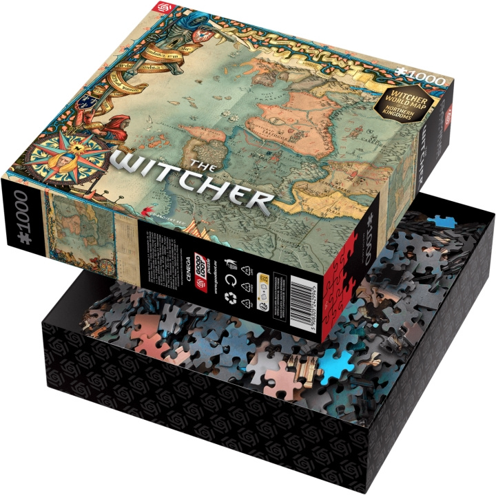 Good Loot Spilpuslespil: The Witcher 3 De nordlige kongeriger Puslespil - 1000 i gruppen SPORT, FRITID & HOBBY / Hobby / Puslespil hos TP E-commerce Nordic AB (C94022)