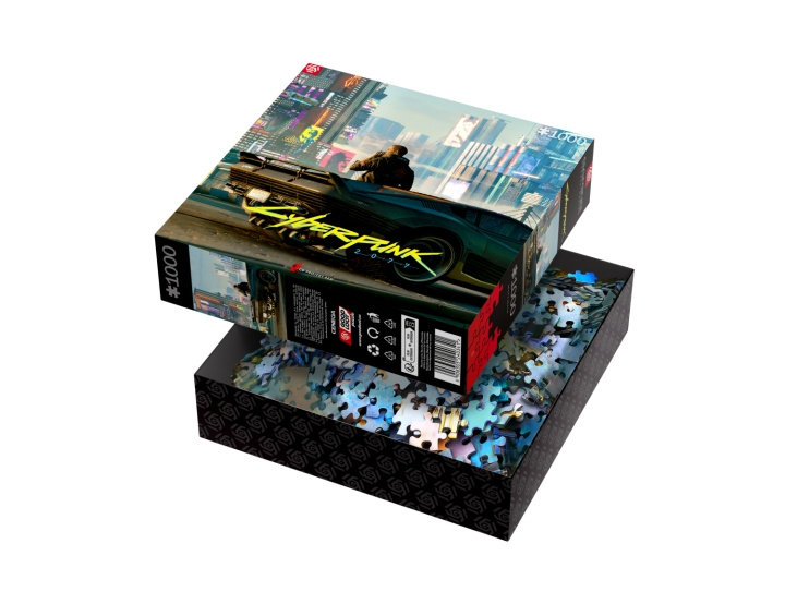 Good Loot Spil-puslespil: Cyberpunk 2077: Lejesoldat på vej op Puslespil - 1000 i gruppen SPORT, FRITID & HOBBY / Hobby / Puslespil hos TP E-commerce Nordic AB (C94024)