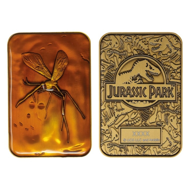 Fanatik Jurassic Park Limited Edition Mosquito i Amber Ingot i gruppen SPORT, FRITID & HOBBY / Sjove gadgets / Samlergenstande hos TP E-commerce Nordic AB (C94064)