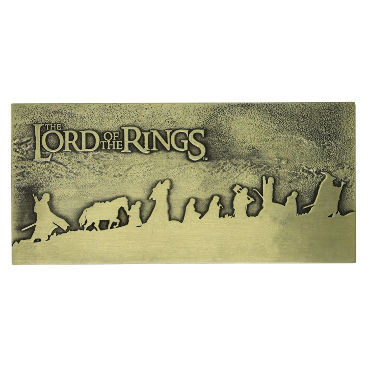 Fanatik The Lord of the Rings Limited Edition The Fellowship Plaque i gruppen SPORT, FRITID & HOBBY / Sjove gadgets / Samlergenstande hos TP E-commerce Nordic AB (C94065)