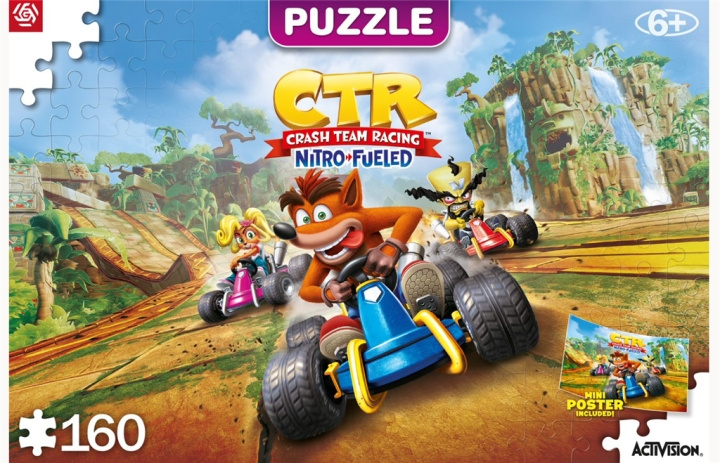 Good Loot Børn og unge: Crash Team Racing Nitro-fueled Puzzles - 160 i gruppen SPORT, FRITID & HOBBY / Hobby / Puslespil hos TP E-commerce Nordic AB (C94069)