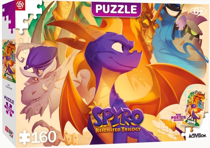 Good Loot Børn: Spyro Reignited Trilogy Heroes Puslespil - 160 i gruppen SPORT, FRITID & HOBBY / Hobby / Puslespil hos TP E-commerce Nordic AB (C94074)