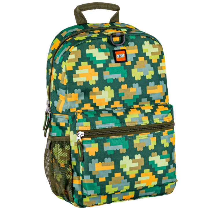 LEGO School - Rygsæk (15 L) - Camo klodshjerter i gruppen LEGETØJ, BØRN & BABY / Rejse / Børnetasker / Rygsække hos TP E-commerce Nordic AB (C94130)