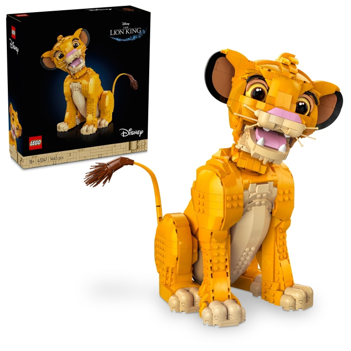 LEGO Disney - Unge Simba Løvernes Konge (43247) i gruppen LEGETØJ, BØRN & BABY / Legetøj / Bygge legesager / Lego hos TP E-commerce Nordic AB (C94139)