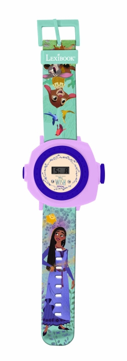 Lexibook Disney Wish digital projection watch (DMW050WI) i gruppen LEGETØJ, BØRN & BABY / Legetøj / Elektronik og medier / Anden elektronik og medier hos TP E-commerce Nordic AB (C94163)