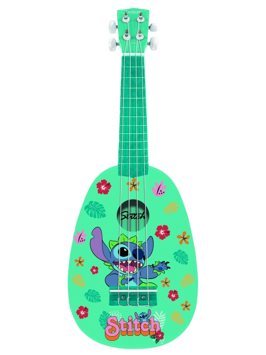 Lexibook Stitch træ-ukulele med nylon-snore (21\')\' (K230D) i gruppen LEGETØJ, BØRN & BABY / Musik, sang og billede / Instrumenter hos TP E-commerce Nordic AB (C94177)