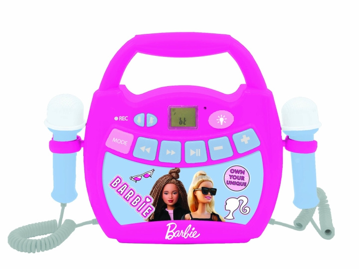 Lexibook Barbie Bluetooth-højttaler med mikrofoner (MP320BBZ) i gruppen LEGETØJ, BØRN & BABY / Legetøj / Elektronik og medier / Anden elektronik og medier hos TP E-commerce Nordic AB (C94182)