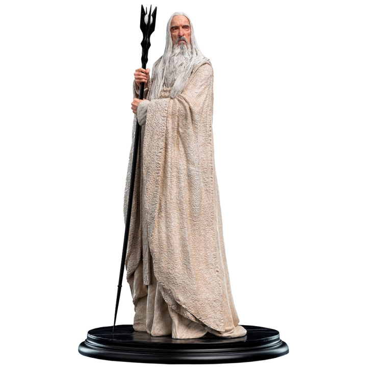 Weta Workshop Ringenes Herre - Klassisk - Statue af Saruman, den hvide troldmand i gruppen LEGETØJ, BØRN & BABY / Legetøj / Figurer, miniaturer og tilbehør hos TP E-commerce Nordic AB (C94187)