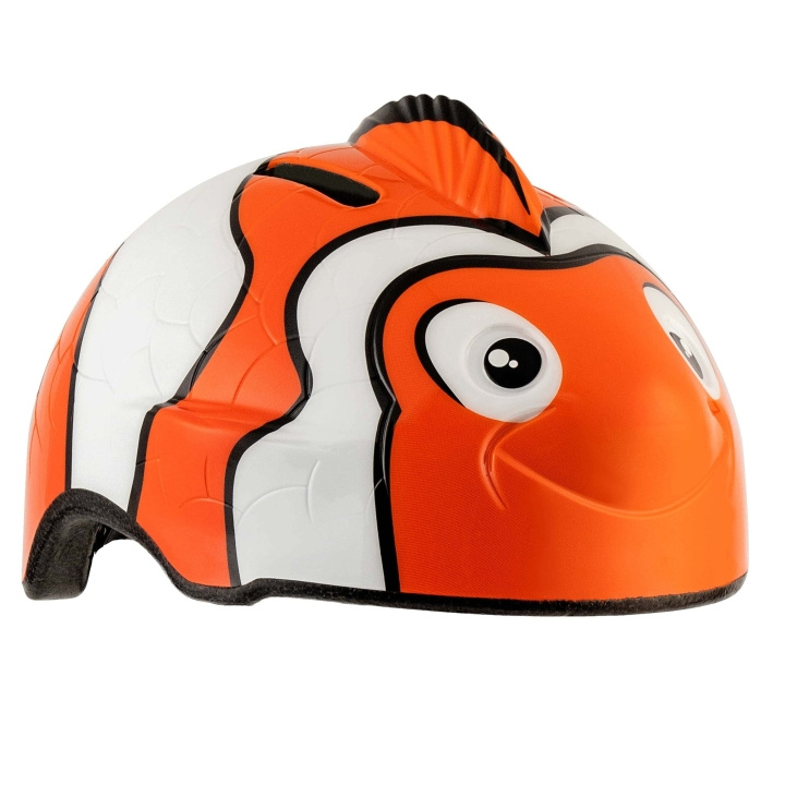 Crazy Safety Fiskecykelhjelm - Orange (49-55cm49-55cm) (102001-01) i gruppen SPORT, FRITID & HOBBY / Sportsudstyr / Cykel tilbehør / Hjelme hos TP E-commerce Nordic AB (C94258)