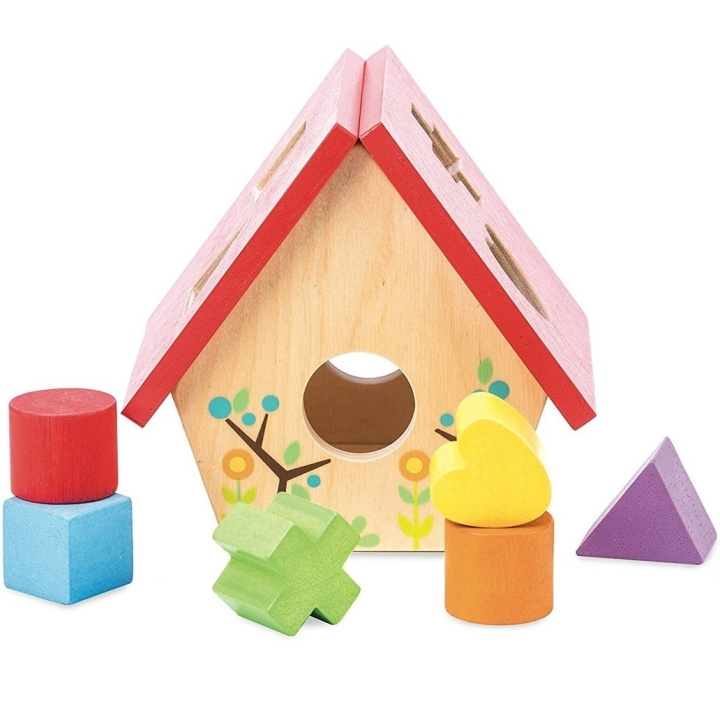 Le Toy Van Petilou - My Little Bird House Shape Sorter - (LPL085) i gruppen LEGETØJ, BØRN & BABY / Babyleg (0-3 år) / Aktivitetslegetøj hos TP E-commerce Nordic AB (C94277)