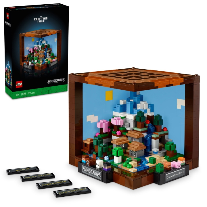 LEGO Minecraft - Håndværkerbordet (21265) i gruppen LEGETØJ, BØRN & BABY / Legetøj / Bygge legesager / Lego hos TP E-commerce Nordic AB (C94387)