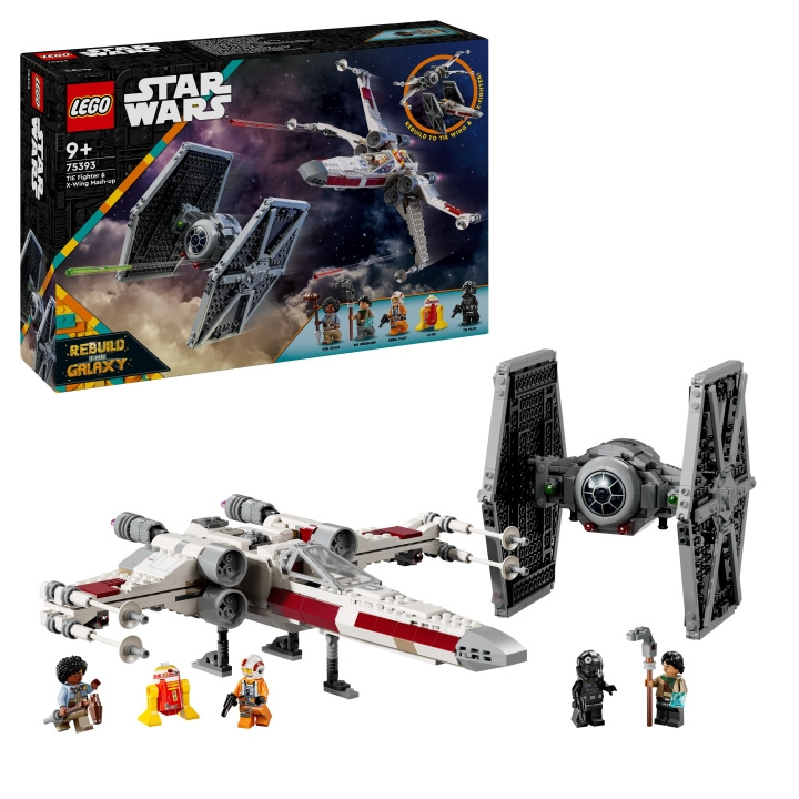 LEGO Star Wars TM - TIE Fighter & X-Wing Mash-up (75393) i gruppen LEGETØJ, BØRN & BABY / Legetøj / Bygge legesager / Lego hos TP E-commerce Nordic AB (C94395)