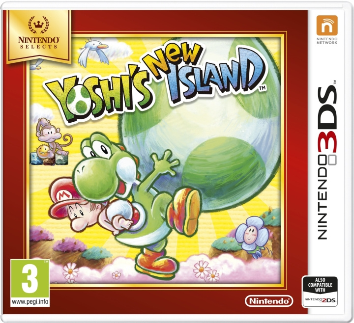 Nintendo Yoshi\'s New Island (3DS) i gruppen HJEMMEELEKTRONIK / Spilkonsoller og tilbehør / Nintendo 3DS hos TP E-commerce Nordic AB (C94422)