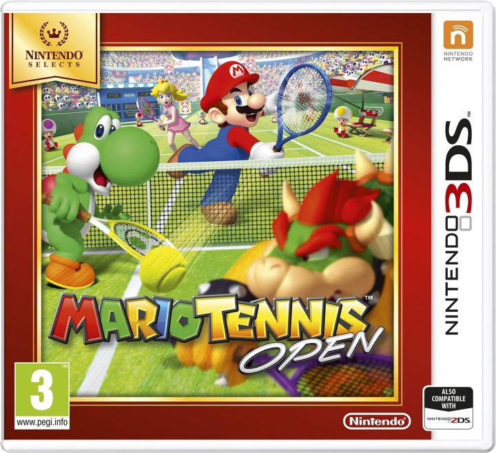 Nintendo Mario Tennis Open (3DS) i gruppen HJEMMEELEKTRONIK / Spilkonsoller og tilbehør / Nintendo 3DS hos TP E-commerce Nordic AB (C94423)