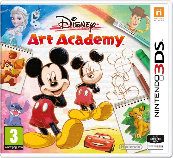 Nintendo Disney Art Academy (3DS) i gruppen HJEMMEELEKTRONIK / Spilkonsoller og tilbehør / Nintendo 3DS hos TP E-commerce Nordic AB (C94425)