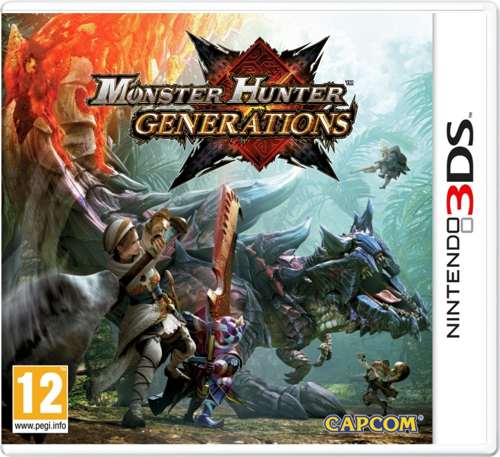 Capcom Monster Hunter: Generations (3DS) i gruppen HJEMMEELEKTRONIK / Spilkonsoller og tilbehør / Nintendo 3DS hos TP E-commerce Nordic AB (C94426)