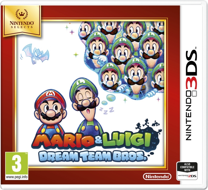 Nintendo Mario & Luigi: Dream Team Bros. (3DS) i gruppen HJEMMEELEKTRONIK / Spilkonsoller og tilbehør / Nintendo 3DS hos TP E-commerce Nordic AB (C94427)