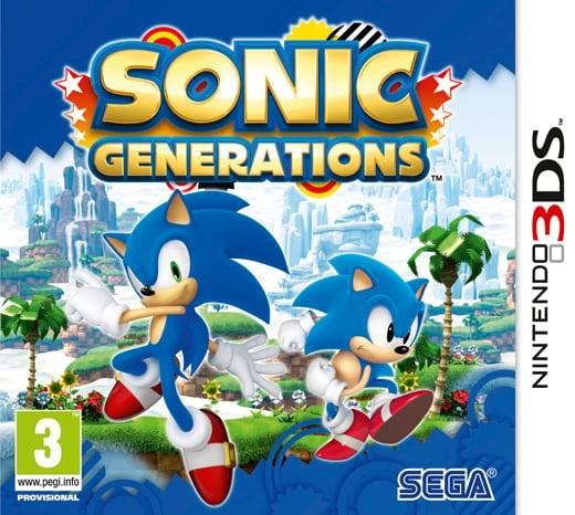 Sega Sonic Generations (3DS) i gruppen HJEMMEELEKTRONIK / Spilkonsoller og tilbehør / Nintendo 3DS hos TP E-commerce Nordic AB (C94439)