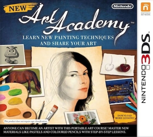 Nintendo New Art Academy (3DS) i gruppen HJEMMEELEKTRONIK / Spilkonsoller og tilbehør / Nintendo 3DS hos TP E-commerce Nordic AB (C94444)