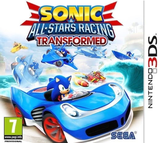 Sega Sonic All-Star Racing: Transformed (3DS) i gruppen HJEMMEELEKTRONIK / Spilkonsoller og tilbehør / Nintendo 3DS hos TP E-commerce Nordic AB (C94448)