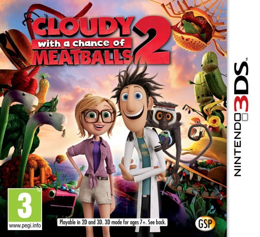 Cloudy with a Chance of Meatballs 2 (3DS) i gruppen HJEMMEELEKTRONIK / Spilkonsoller og tilbehør / Nintendo 3DS hos TP E-commerce Nordic AB (C94458)