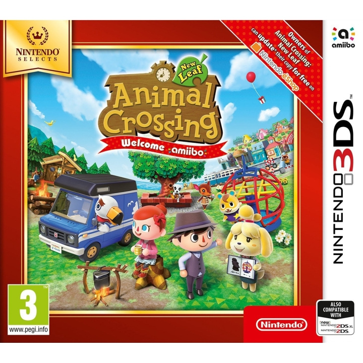 Amiibo Animal Crossing: New Leaf - Welcome Amiibo (3DS) i gruppen HJEMMEELEKTRONIK / Spilkonsoller og tilbehør / Nintendo 3DS hos TP E-commerce Nordic AB (C94479)