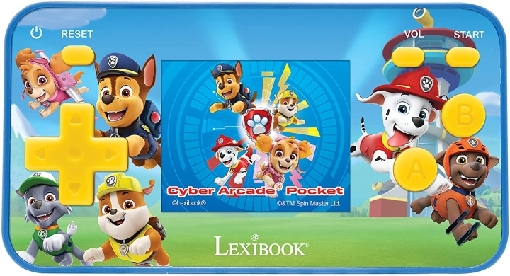 Lexibook Paw Patrol - håndholdt konsol Cyber Arcade® Pocket (JL1895PA) i gruppen LEGETØJ, BØRN & BABY / Legetøj / Elektronik og medier / Interaktivt legetøj hos TP E-commerce Nordic AB (C94533)