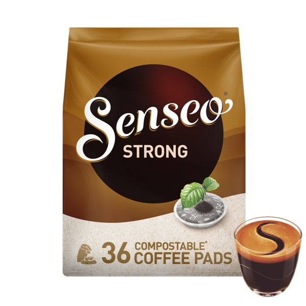 Senseo ® Kaffepuder - Stærk - 36 stk i gruppen HJEM, HUS & HAVE / Husholdningsapparater / Kaffe og espresso / Kaffekapslar hos TP E-commerce Nordic AB (C94571)