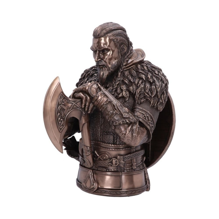 Nemesis Now Assassin\'s Creed Valhalla Eivor-buste (bronze) i gruppen SPORT, FRITID & HOBBY / Sjove gadgets / Samlergenstande hos TP E-commerce Nordic AB (C94600)